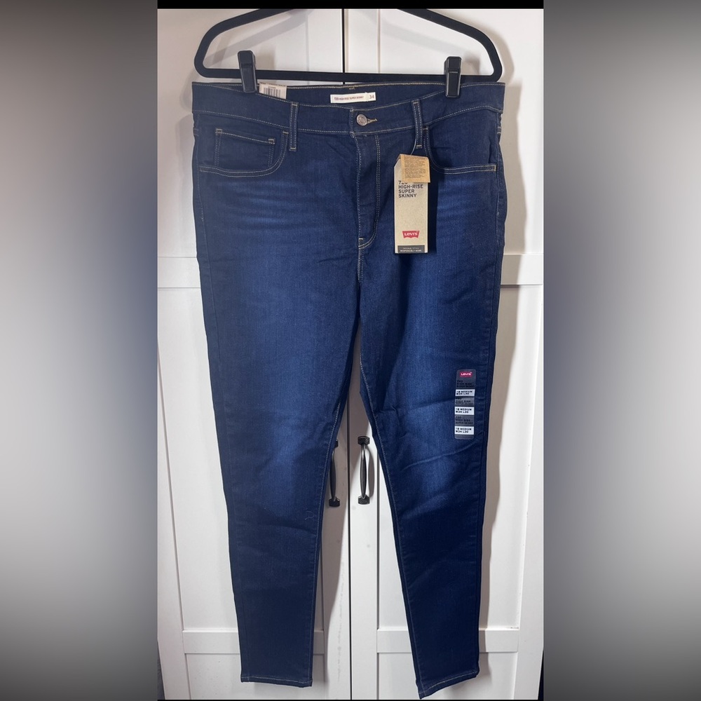 Levi's 720 High Rise Super Skinny Jeans